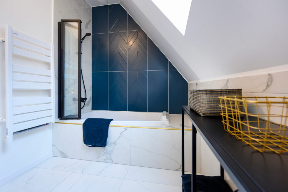 Salle de bain location Laon Gite